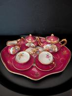 Antiek Limoges Theeservies Miniatuur, Antiek en Kunst, Antiek | Servies compleet, Ophalen of Verzenden