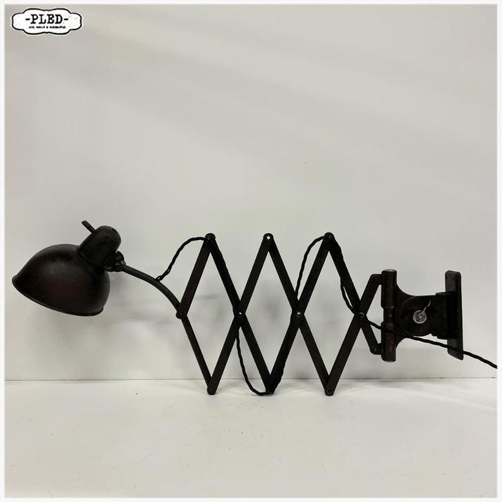 Kaiser iDell schaarlamp model 6614 / Bauhaus / 1930s, Antiek en Kunst, Antiek | Lampen, Ophalen of Verzenden