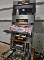 Miele combimagnetron met koffiemachine & hetelucht-stoomoven, Minder dan 45 cm, Stoom, Gebruikt, Ophalen of Verzenden