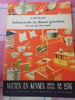 E.Rövekamp. Indonesische en Chinese Recepten. 1953, E.Rövekamp., Azië en Oosters, Ophalen, Gelezen