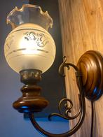Mooie grote vintage wandlamp, Ophalen of Verzenden