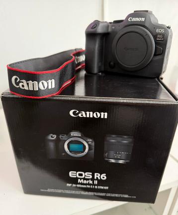 Canon EOS R6 Mark II + 3 Lenzen + Accessoires  beschikbaar voor biedingen