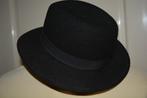 zwart vilten (bol) hoed, 54cm, Onbekend, Hoed, Ophalen of Verzenden, 57 cm (M, 7⅛ inch) of minder