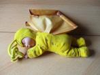 Anne Geddes Gele Vlinder beany dichte oogjes 22cm, Verzamelen, Poppen, Ophalen of Verzenden, Zo goed als nieuw, Pop