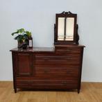 Vintage dressoir commode ladekast make-up kast marmer blad, Valkenswaard, Gebruikt, Info@flashbackfurniture.nl, Flashback Furniture