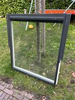 Aron Houten Dakraam met Gootstuk, Doe-het-zelf en Verbouw, Kozijnen en Schuifpuien, Ophalen, Gebruikt, Raamkozijn, Inclusief glas