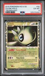 Prime Celebi Heart Gold Soul Silver 2010 Triumphant PSA 6, Hobby en Vrije tijd, Verzamelkaartspellen | Pokémon, Ophalen of Verzenden