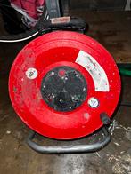 Bouw haspel 40m, Ophalen, Gebruikt, Kabel of Snoer