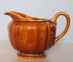 Vintage Keramische Melkkan, melkkannetje, bruin geglazuurd, Antiek en Kunst, Antiek | Keramiek en Aardewerk, Ophalen of Verzenden