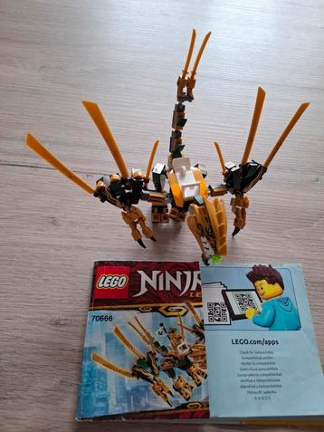 Lego 70666 gouden draak beschikbaar voor biedingen