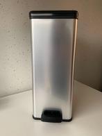 Curver Decobin Slim Prullenbak- 40L - Metallic, Huis en Inrichting, Woonaccessoires | Prullenbakken, Kunststof, Keter Benelux B.V.