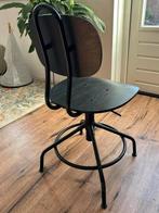 IKEA Fjallbo bureau + Kullaberg bureaustoel, Ophalen, Gebruikt, Zwart, Bureaustoel