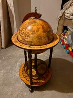 Wereldbol drankkast, Huis en Inrichting, Woonaccessoires | Wereldbollen, Ophalen of Verzenden, Zo goed als nieuw
