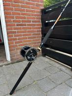 Penn Reel+hengel, Watersport en Boten, Ophalen, Zo goed als nieuw, Complete hengel