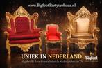 Luxe troon stoelen te huur, Verzenden, Zo goed als nieuw, Overige