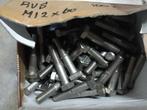 RVS bouten M12x60   100 stuks NIEUW, Ophalen, 50 tot 100 mm, Nieuw, Rvs