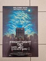 Filmaffiche Fright Night Part 2 filmposter, Rechthoekig Staand, Ophalen of Verzenden, Zo goed als nieuw, A1 t/m A3