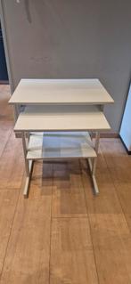 Computer tafel totaal 72 cm hoog. Bovenste blad 60 cm breed, Huis en Inrichting, Kasten | Computermeubels, 70 tot 120 cm, Ophalen of Verzenden