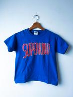 SUPERkind blauw T-shirt, maat M = 122/128, Jongen of Meisje, Ophalen of Verzenden, Zo goed als nieuw, Superkind