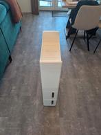 Smal wit Badkamerkastje met Lades en Planken, Huis en Inrichting, Badkamer | Badkamermeubels, Ophalen, Minder dan 50 cm, Zo goed als nieuw
