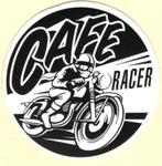 Cafe Racer sticker #8, Motoren, Ophalen of Verzenden