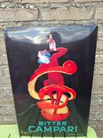 Prachtig groot reclamebord Campari, Verzamelen, Merken en Reclamevoorwerpen, Ophalen of Verzenden, Nieuw, Reclamebord