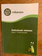 Oefenboek rekenen groep 7 tweede helft schooljaar, Boeken, Ophalen of Verzenden, Zo goed als nieuw, Overige niveaus, Nederlands
