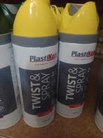 Spuitbussen Plasti Kote geel 400 ml., Ophalen of Verzenden