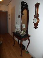 spiegel met kuif antiek, Ophalen, Rechthoekig, 50 tot 100 cm, 100 tot 150 cm