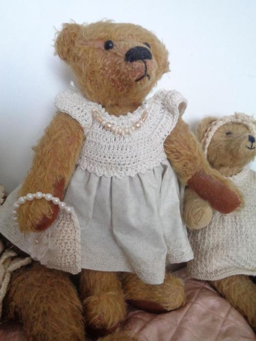 Mooie beer…..(Fotonr W42), Verzamelen, Beren en Cherished Teddies, Nieuw, Stoffen beer, Overige merken, Ophalen of Verzenden