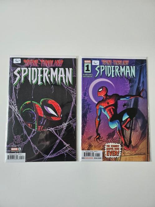 2 comics uit 
Spine-Tingling Spider-Man serie., Boeken, Strips | Comics, Zo goed als nieuw, Meerdere comics, Amerika, Ophalen of Verzenden