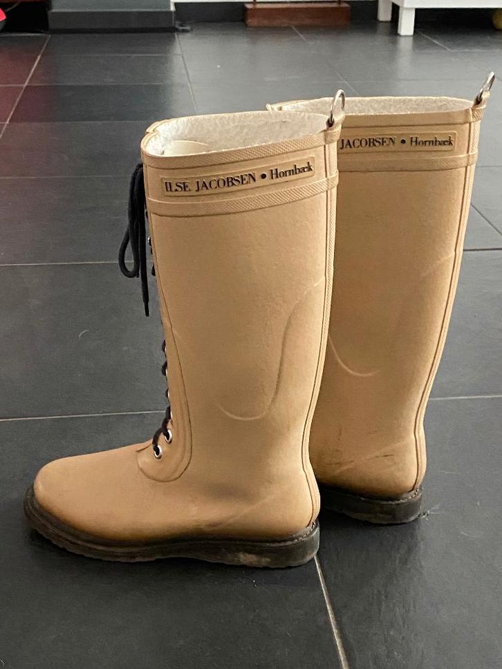 Schoenen, Kleding | Dames, Schoenen, Zo goed als nieuw, Hoge laarzen, Beige, Ophalen