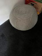Poef, Huis en Inrichting, Ophalen, Zo goed als nieuw, Rond, Minder dan 50 cm