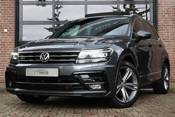 Volkswagen Tiguan 1.4 TSI ACT 2x R-LINE Pano Vol Leder Virtu, Auto's, Volkswagen, Bedrijf, Te koop, Tiguan, 4x4, ABS, Achteruitrijcamera