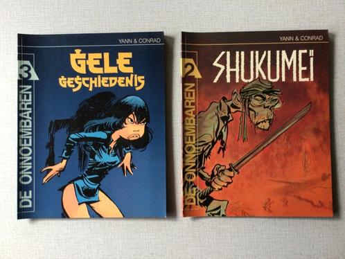 Yann & Conrad - DE ONNOEMBAREN - (deel 2 & 3) Gulden Engel, Boeken, Stripboeken, Zo goed als nieuw, Meerdere stripboeken, Ophalen of Verzenden