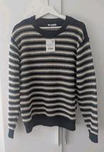 Zara Men Man | Trui Strepen Donkerblauw Wit | Maat M | Nieuw, Maat 38/40 (M), Overige kleuren, Zara, Nieuw