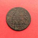 Duit Zeeland 1755 Zeelandia Luctor et Emergo Middelburg (2), Ophalen of Verzenden, Vóór koninkrijk, Overige waardes, Losse munt
