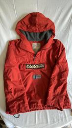 Napapijri jas geographic maat M, Kleding | Dames, Jassen | Winter, Ophalen of Verzenden, Gedragen, Maat 38/40 (M), Rood
