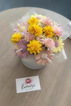 Luxe kaarsen boeket met kleurrijke bloemen *HandMade*, Huis en Inrichting, Woonaccessoires | Kandelaars en Kaarsen, Ophalen of Verzenden