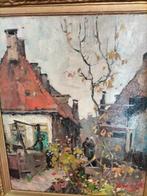 vintage schilderij zeer oud van ene  ?  geen idee, Ophalen