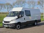 IVECO DAILY 35 C dubbel cabine euro6, Auto's, Bestelauto's, Automaat, Gebruikt, Euro 6, 156 pk
