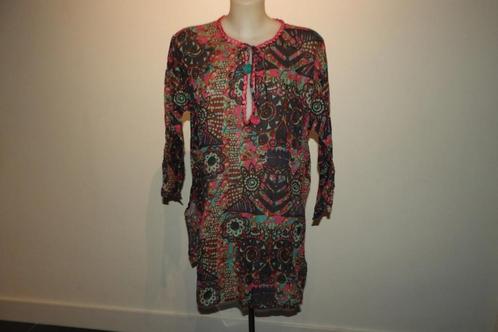 Missoni kleurrijk tuniek helemaal in print koort pompoen S.M, Kleding | Dames, Blouses en Tunieken, Zo goed als nieuw, Maat 36 (S)