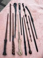 lot harry potter toverstaffen 11 stuks replica, Ophalen of Verzenden, Zo goed als nieuw, Gebruiksvoorwerp
