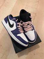 Air Jordan 1 Low Court Purple - Maat 46, Kleding | Heren, Ophalen of Verzenden, Zo goed als nieuw, Overige kleuren, Sneakers of Gympen