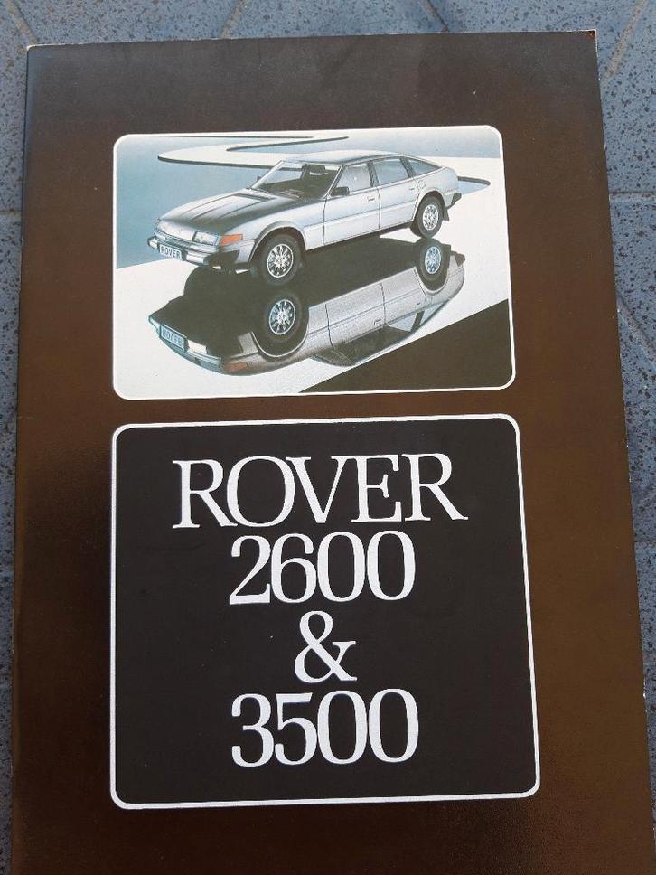 folder Rover 2600 & 3500 Franstalig, Boeken, Auto's | Folders en Tijdschriften, Zo goed als nieuw, Overige merken, Ophalen of Verzenden