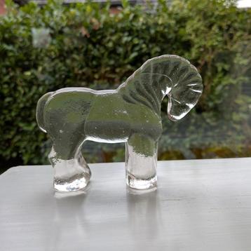 Vintage Kosta Boda Glazen paard Zweeds Design Bertil Vallien beschikbaar voor biedingen
