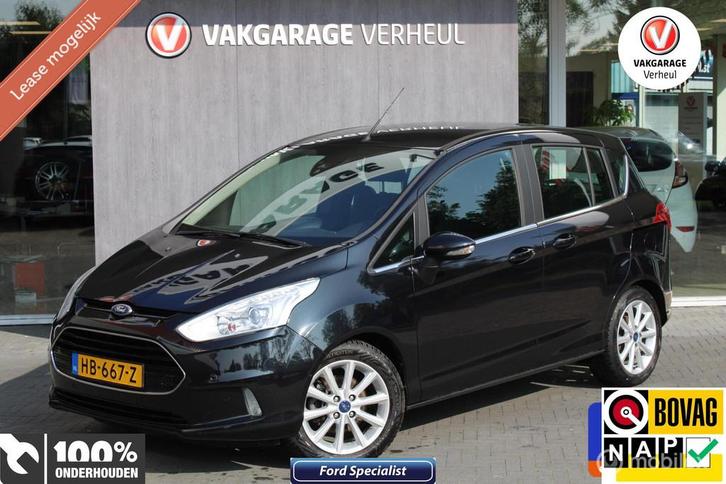 Ford B-Max 1.0 EcoBoost Titanium|Camera|Navi|Nap, Auto's, Ford, Bedrijf, Te koop, B-Max, ABS, Achteruitrijcamera, Airbags, Airconditioning