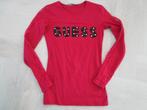 Guess bordeauxrode longsleeve met kant van Guess maat XS, Guess, Ophalen of Verzenden, Zo goed als nieuw, Lange mouw