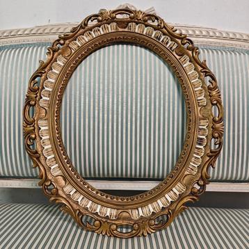 Barokke Ovale Kunststof Lijst – 5868 cm Italië  beschikbaar voor biedingen