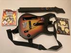 Guitar Hero gitaar met spel guitar hero World Tour voor Wii, Spelcomputers en Games, Games | Nintendo Wii, Vanaf 12 jaar, Gebruikt